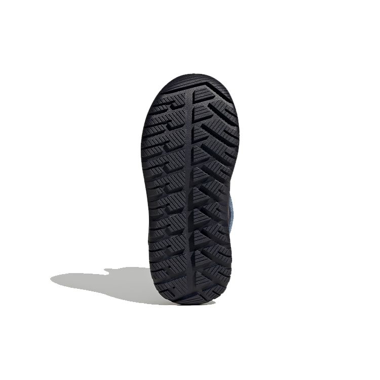 Adidas Зимние ботинки Winterplay C Нескользящие Прочные Теплые До середины икры Детские ботинки Детские ботинки Черные Синие GZ6796