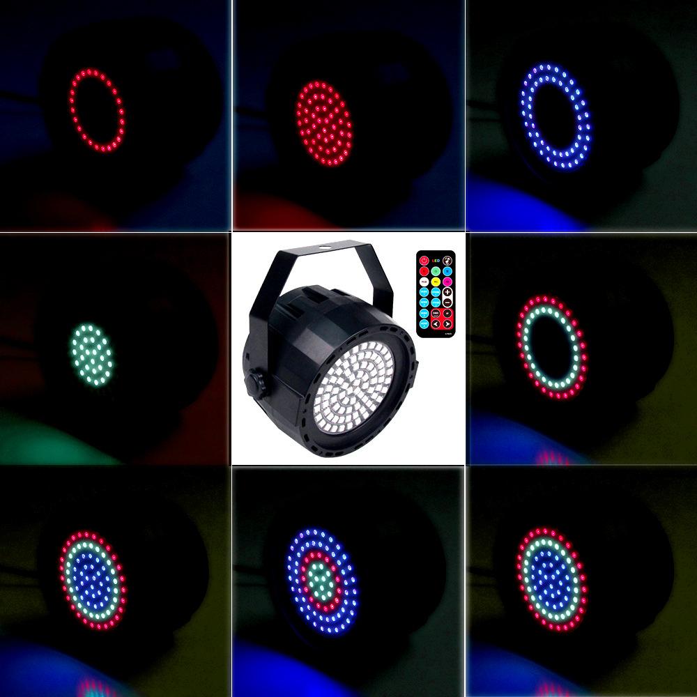 78 Led Stage Lights DMX Control RGB Par Disco Strobe Lights DJ Sound Party Lights Effect Lighting Party Holiday Pub Wedding Show