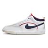 Nike React Leo SB White Midnight Navy Кроссовки унисекс Университет-красный FD0268-100