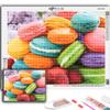 Diamond Embroidery Fruits and Macarons 5D DIY Diamond Painting Cross Stitch Rhinestone