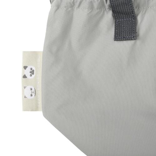 LIV HEART Insulated Lunch Bag, Sleepy Animals CAT (approx. 32cm long), Bento Drawstring Bag, 18116-02