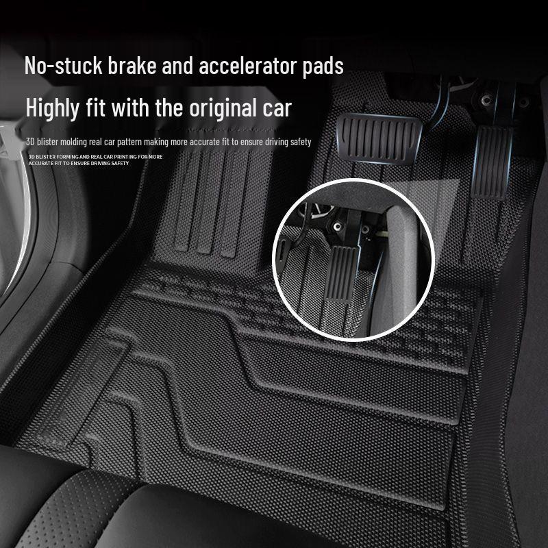 Комплект ковриков и вкладыша в багажник из TPE для Honda HRV