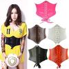 Wide Pu Leather Slimming Body Belts for Women Elastic High Waist Belts 1pc