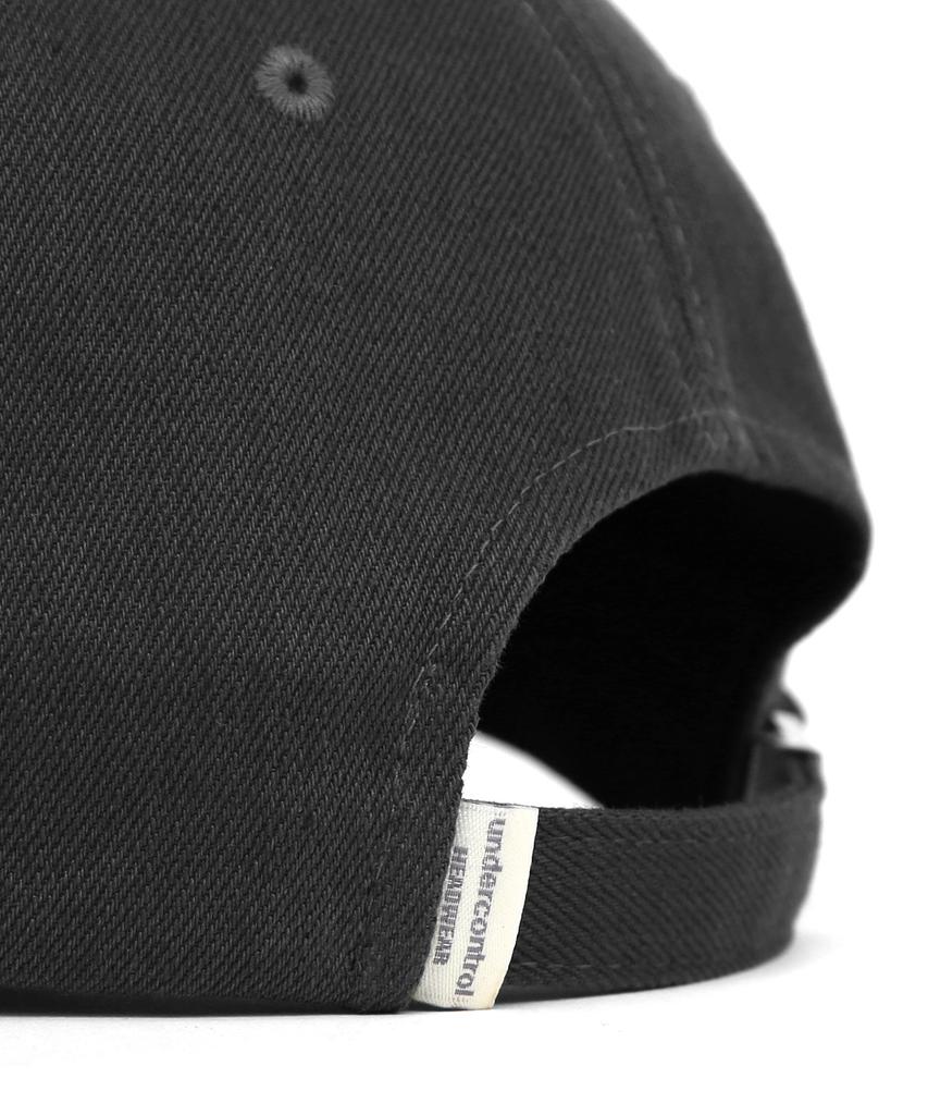 Кепка Eondeok Eonteulol из стираного хлопка Uc Overlap / Washed Bb / Угольный