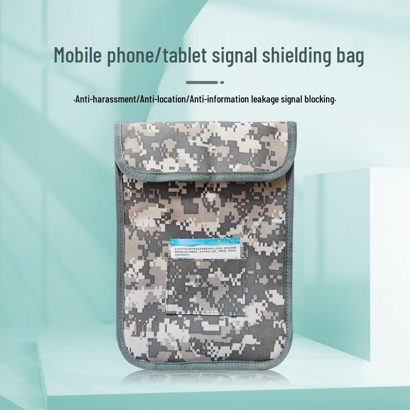 Yijinyuan Camouflage Signal Blocking Bag for 11-inch iPad
