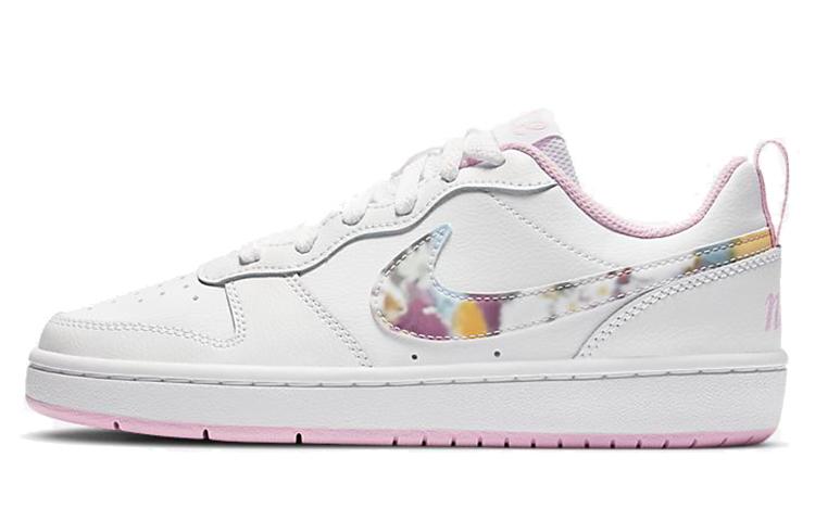 Nike Court Bourough Low 2 SE Floral Swoosh GS CK5426-100