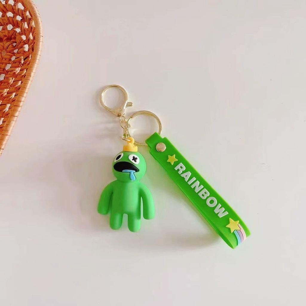 Силиконовый брелок Roblox Rainbow Friends – Подвеска на сумку Детский рождественский подарок