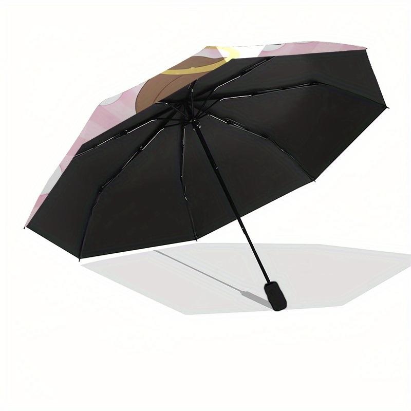 1pc Angel Cloud Themed High-quality Umbrella,Automatic Opening and Closing Umbrella,Multi-functional Umbrella G0811339