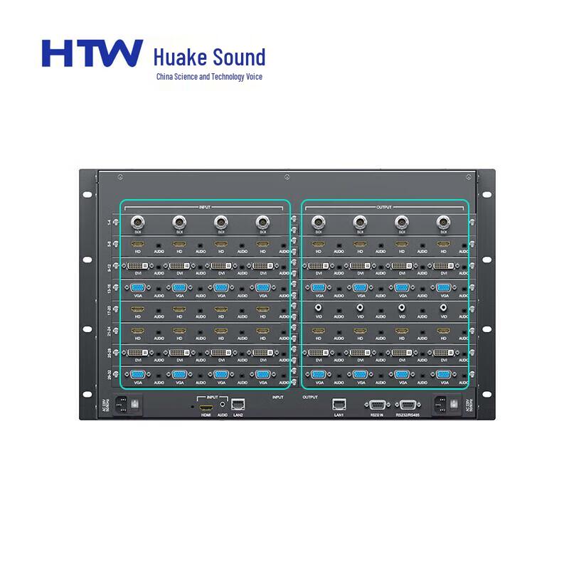 HTW HT3232ESH HD Гибридный Матричный Коммутатор CN вилка (адаптер в комплекте) (Китайская версия)