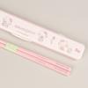 Набор бесшумных палочек для еды Hello Kitty Line Rose 18 см