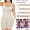 Бесшовный послеродовой бодишейпер на молнии, комбинезоны для контроля живота, утягивающее белье для похудения, послеродовой
