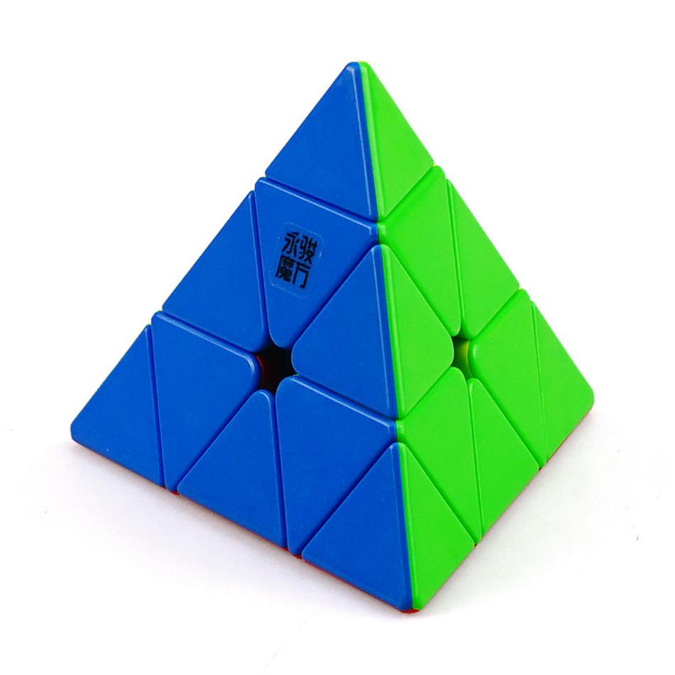 Yulong Pyramid 2M Jinzita Magnetic 3X3 Magic Cube Puzzle Professional Triangle Speed Развивающие игрушки