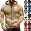 Hooded Sports Tracksuit Unisex Running Outfits Long Sleeve Pullover Hoodies Sweatshirt