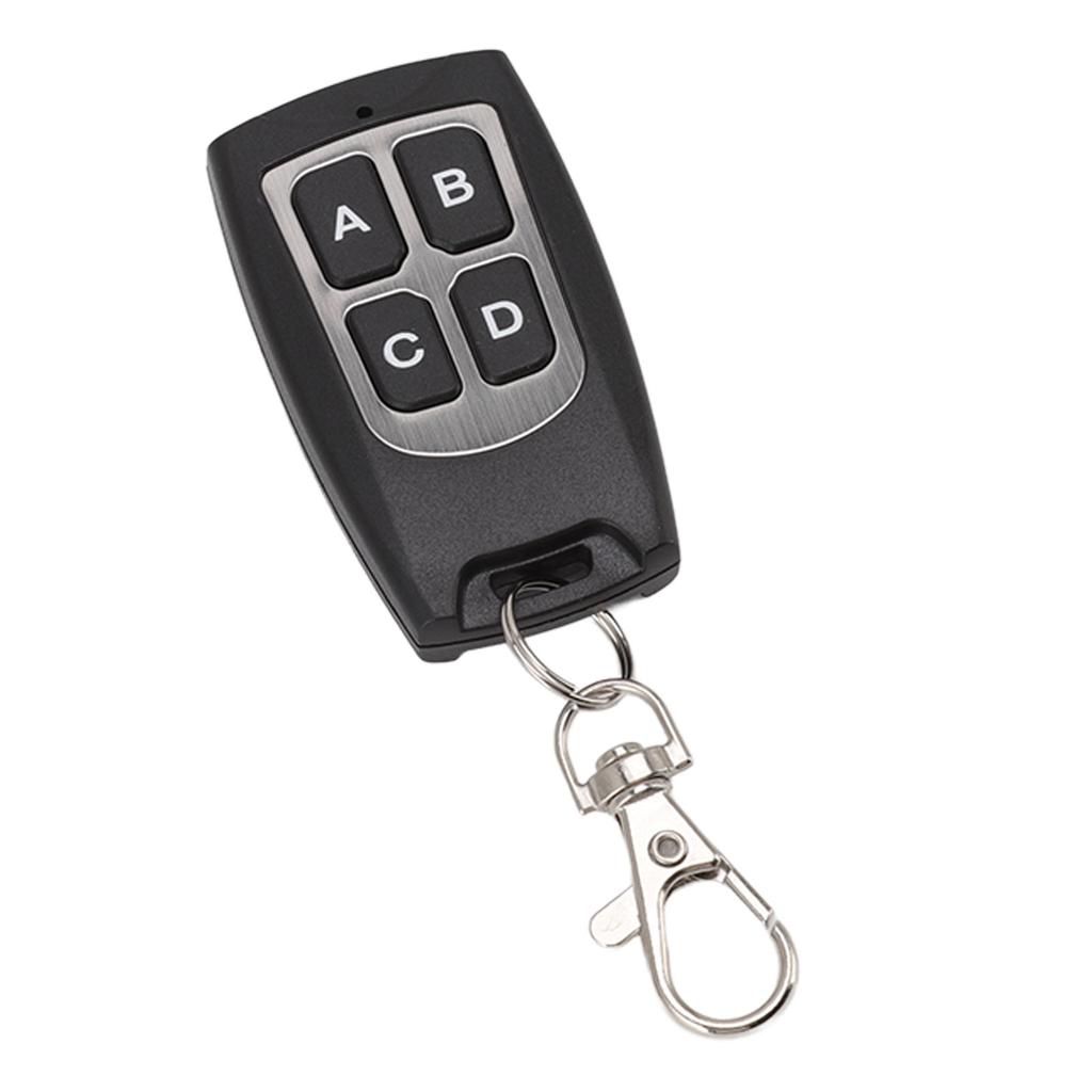 Remote Control Wireless 4 Button with With Key Chain 433Mhz Ultrathin Waterproof Remote Control