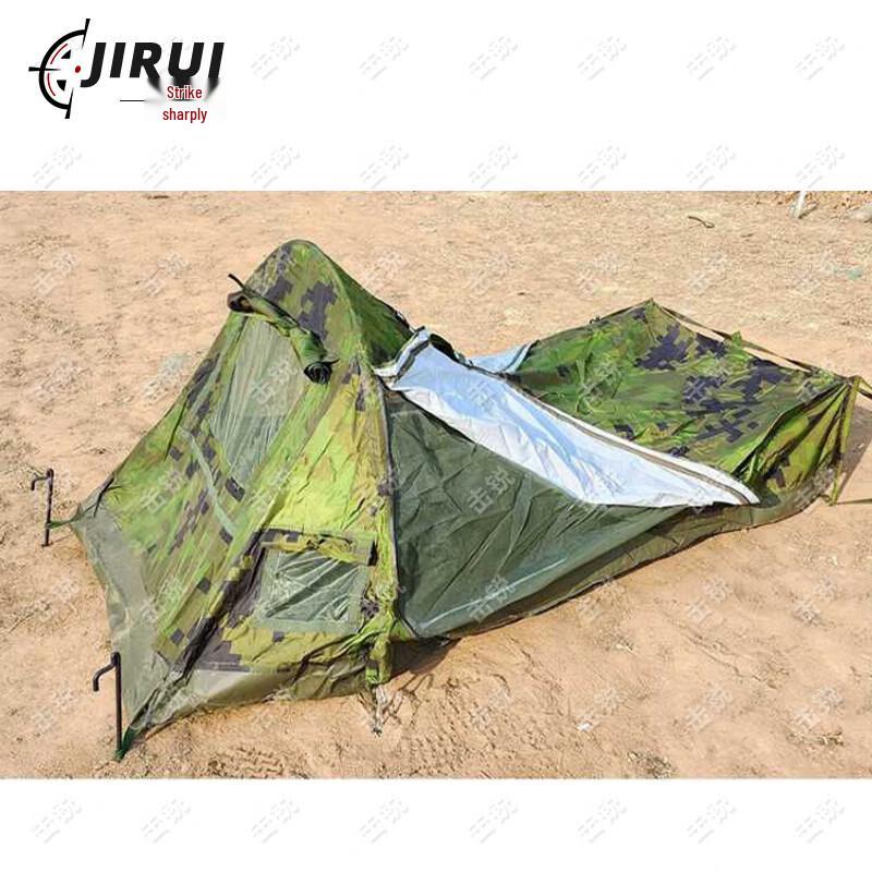 Jirui 2002-2M Portable Two-Person Cotton Camping Tent