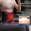 Массажный пояс с подогревом для спорта, фитнеса, бега, тренажер, 4-я передача, горячий компресс, EMS, микротоковый массажер для талии и живота