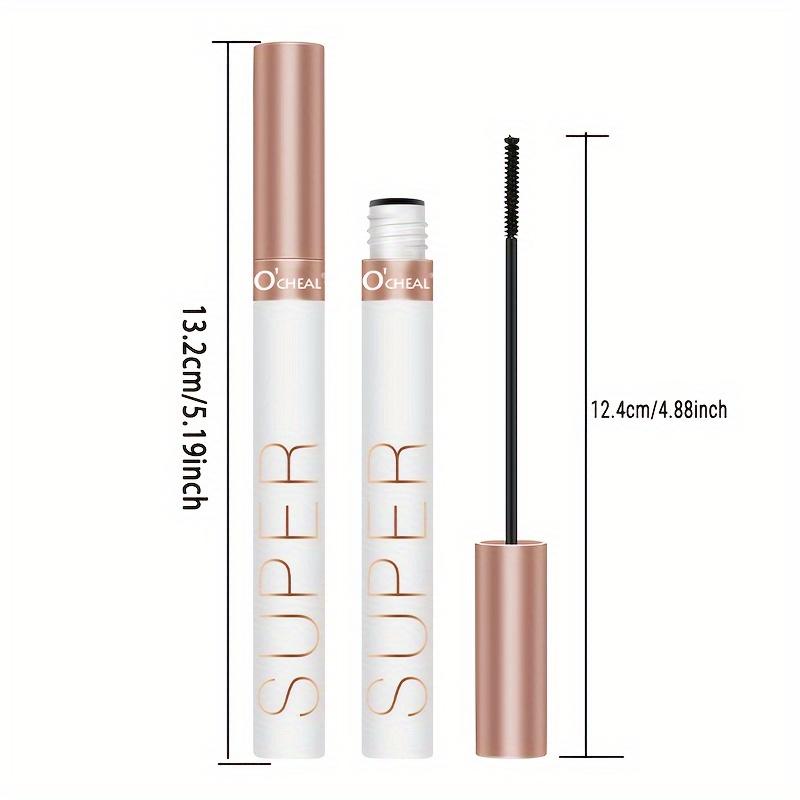 Super Long-Lasting Curl Mascara, Waterproof & Sweatproof, Protects Fragile Lashes, Lasts Up To 12 Hours Without Smudging, Instantly Enhances Eyes