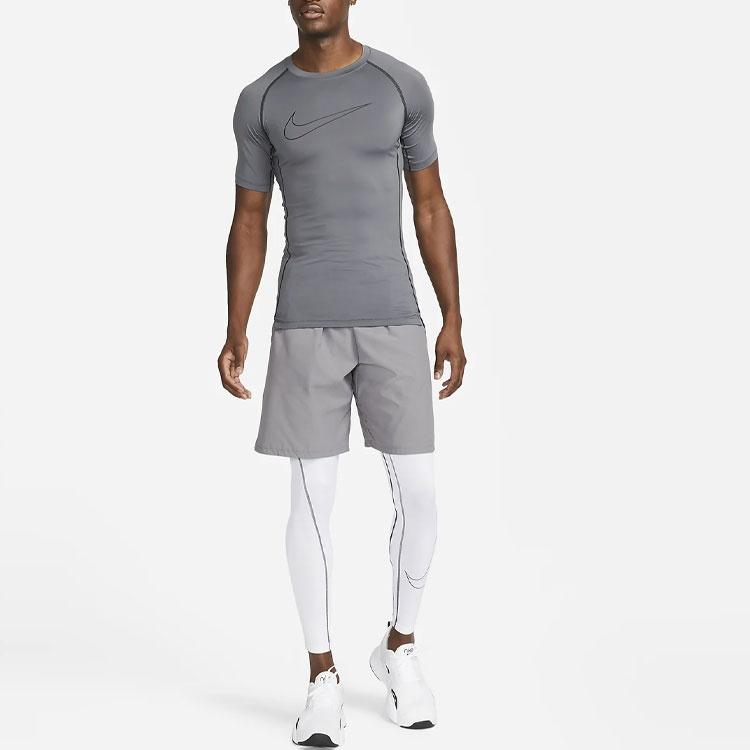 Nike Pro Dri-FIT Tight Short Sleeve Tops 'Grey' Men's DD1993-068