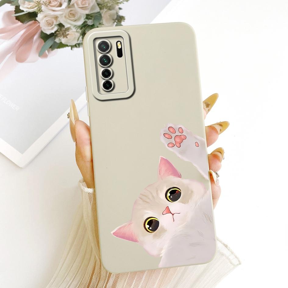 Для Huawei Nova 7 SE Чехол P40 Lite 5G CDY-NX9B CDY-AN20 Милый Кролик Мультяшный Мягкий Силиконовый Защитный Чехол Для Honor 30S Funda