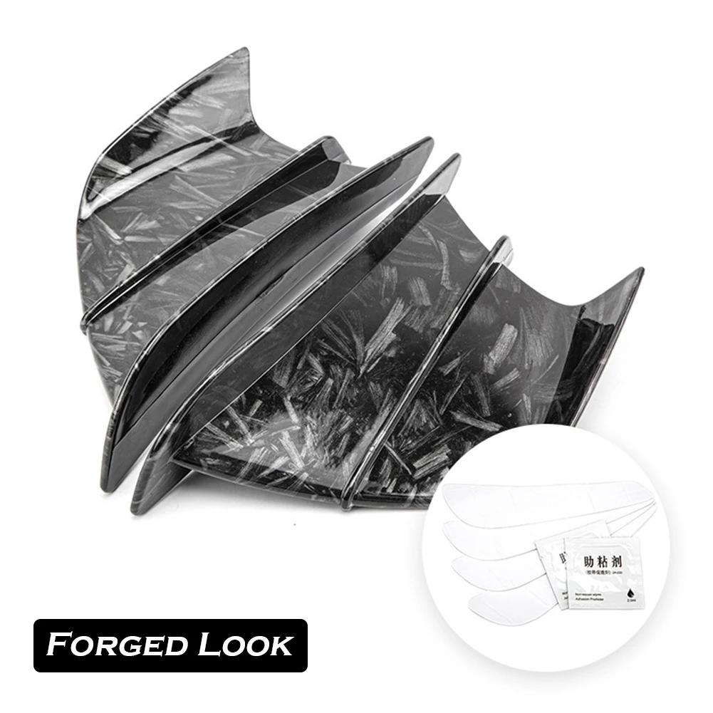 Motorcycle Winglet Aerodynamic Wing Kit Spoiler For Yamaha Suzuki Kawasaki Honda H2/H2R Scooter Motorcycle Modification Wings