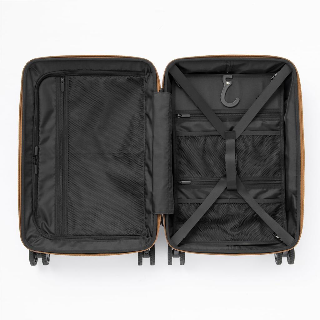 Чемодан размера S 1 ночь 2 дня 2 ночи 3 дня 32 л уличный аварийный открывающийся спереди большой двухколесный роликовый чехол сумка для переноски Theofield Lake Blue [Ace