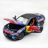 CCA Симуляция 1/24 BMW M4 G82 DTM Red Bull Racing Модель гоночного автомобиля Звук Свет Коллекция Миниатюрная Машинка Домашний Декор Подарок Парню