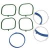 5pcs Car Intake Manifold Gasket Seal Kit LF0113111 LF01-20-306 For Mazda 3 5 6 Air Intake Pipe Gasket Accessories