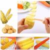 Резак для моркови, картофеля, цветов, огурцов, спиральная нарезка, спиральная машина для барбекю, картофеля фри, салатника, кухонные инструменты