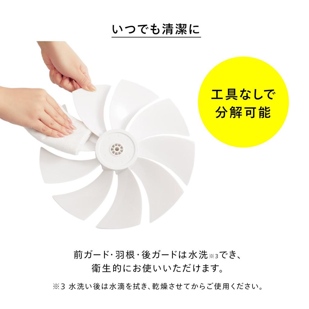 Twin Bird Tsubame Sanjo Electric DC 3D Oscillating Circulation 10 Air Volume Timer Remote Powerful Air Easy to Living Room Year White Fan, Motor, Fan,