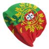 Индивидуальный Герб Португалии Арт Шапка-Бини Вязаные Шапки Унисекс Взрослые Португальский Флаг Теплые Зимние Шапки-Бини Шапки