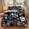 Custom Michael Jackson Bedding 3 Piece Set HD Print Duvet Cover Pillowcases for Teens Adult Bedroom Decoration Christmas Gift