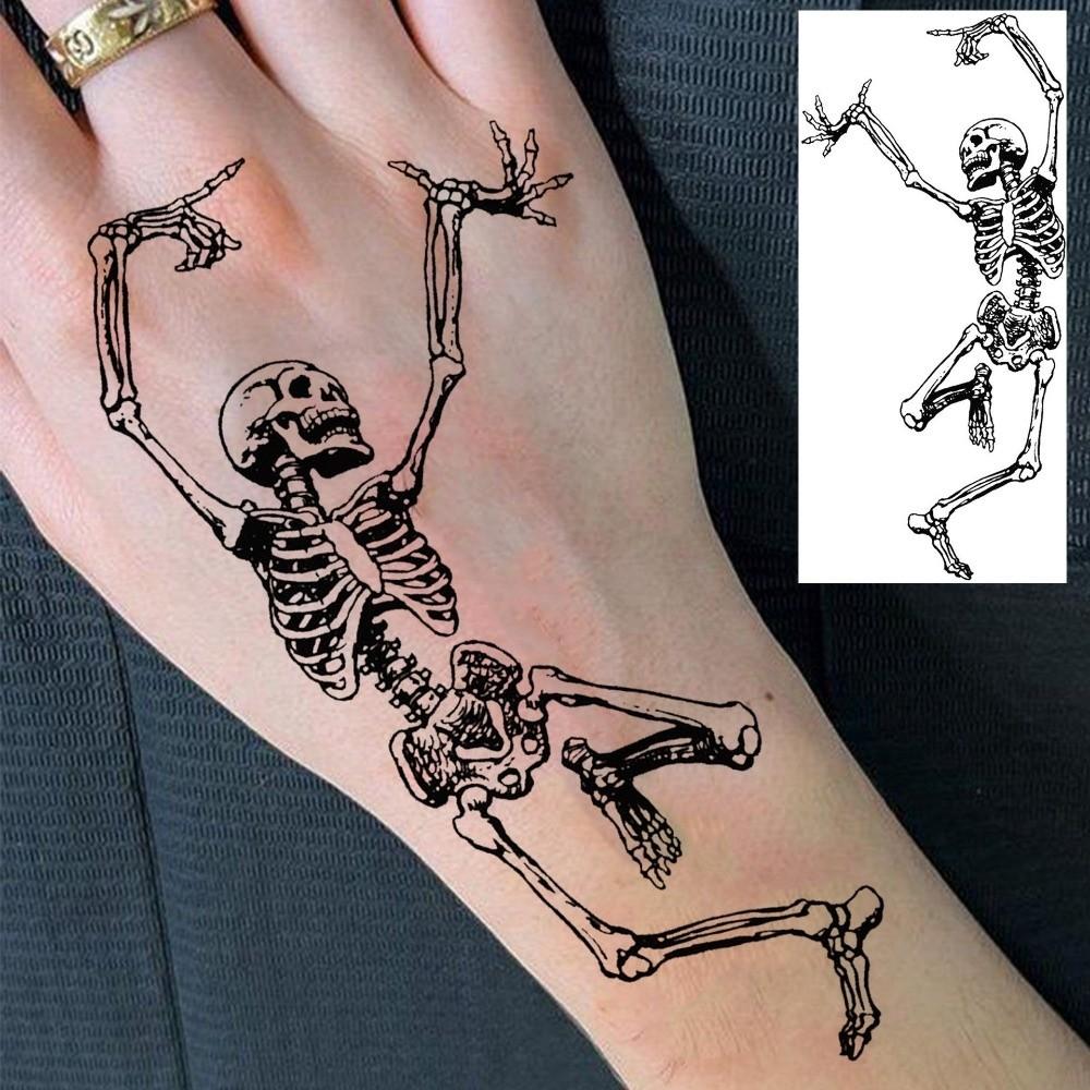 Long Lasting Rose Temporary Tattoo Flower Body Art Sticker Sweet Instant Decals Daily Use