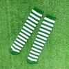 Striped Performance Calf Socks – European & American Styles for Kids & Adults, Perfect for COS, Anime Parties, Halloween, and Christmas.