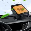 Портативный автомобильный обогреватель-размораживатель 12В, вращение на 360 градусов, быстрый нагрев для удаления запотевания и льда с лобового стекла автомобиля