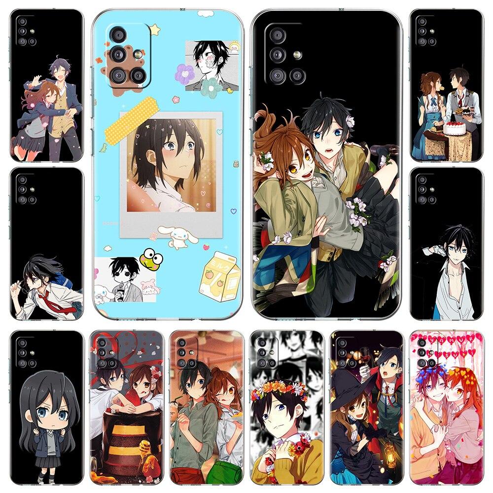 Чехол для телефона Horimiya Miyamura Izumi Anime для Samsung Galaxy A51 A71 A21S A12 A11 A31 A41 A52 A32 5G A72 A01, силиконовый прозрачный чехол