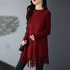 Sweater for Women Winter Thickened Pullover Warm Knitted Solid Color Stretchy Long Sleeve Oversize Jumper Tops