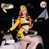 QQ Speed Little Orange Sister Racing Косплей Костюм для Женщин