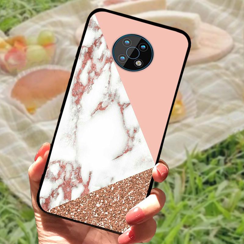 Чехол для телефона Nokia G50 5G, силиконовый, мягкий, противоударный, Funda для Nokia G50 5G 6.82", задние крышки для NokiaG50, чехлы, мрамор
