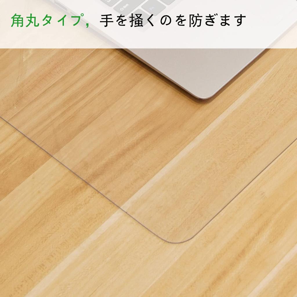 Yueboa Коврик для стола прозрачный 60x45 см Толщина ПВХ Коврик для учебы Прозрачный Коврик для стола Офисный стол Скатерть для компьютерного стола Пыленепроницаемый Водонепроницаемый Теплостойкий