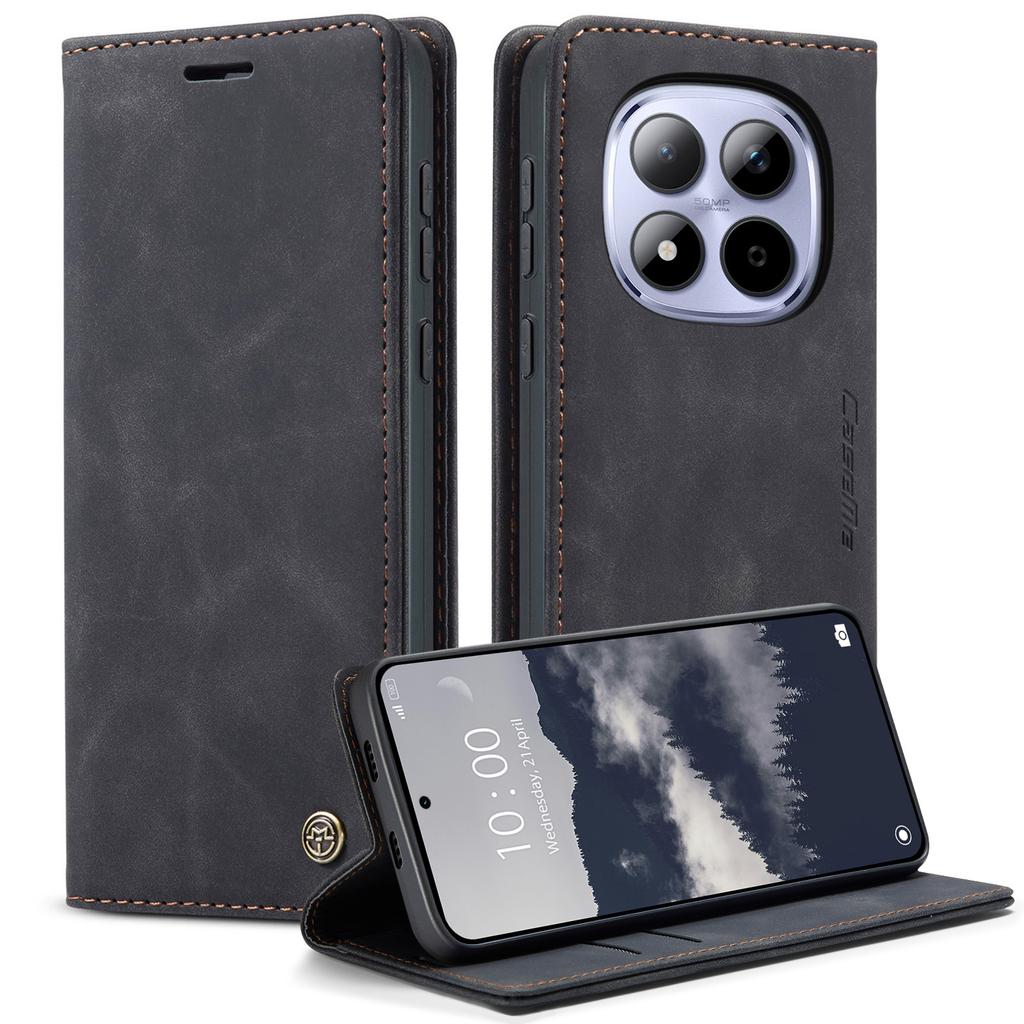 Для Xiaomi Redmi Note 15 Pro 5G (Глобальный) Чехол-кошелек CASEME Серия 013 Кожа PU Чехол для телефона Подставка