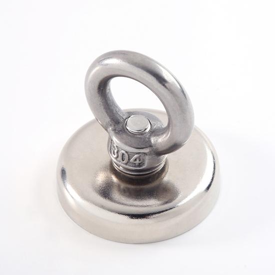 Магнитный крючок 25/32/36/48/60 мм. Мощное полированное мини-сверхмощное подвесное кольцо.