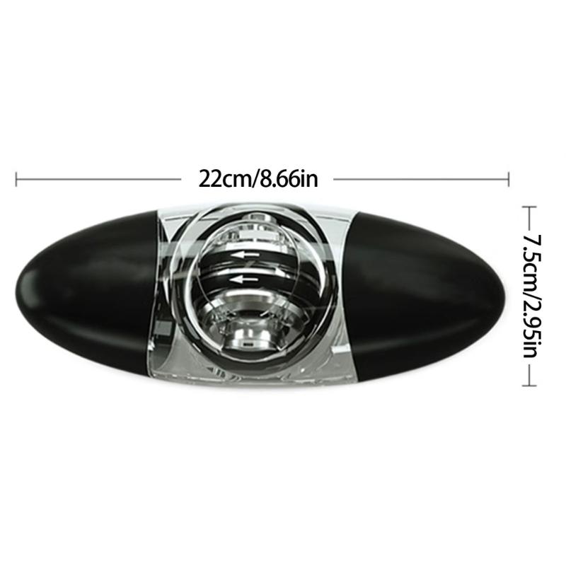 Кистевой гироскопический мяч с цветной светодиодной подсветкой, тренажер для рук, усилитель, оборудование для тренировки запястья и предплечья