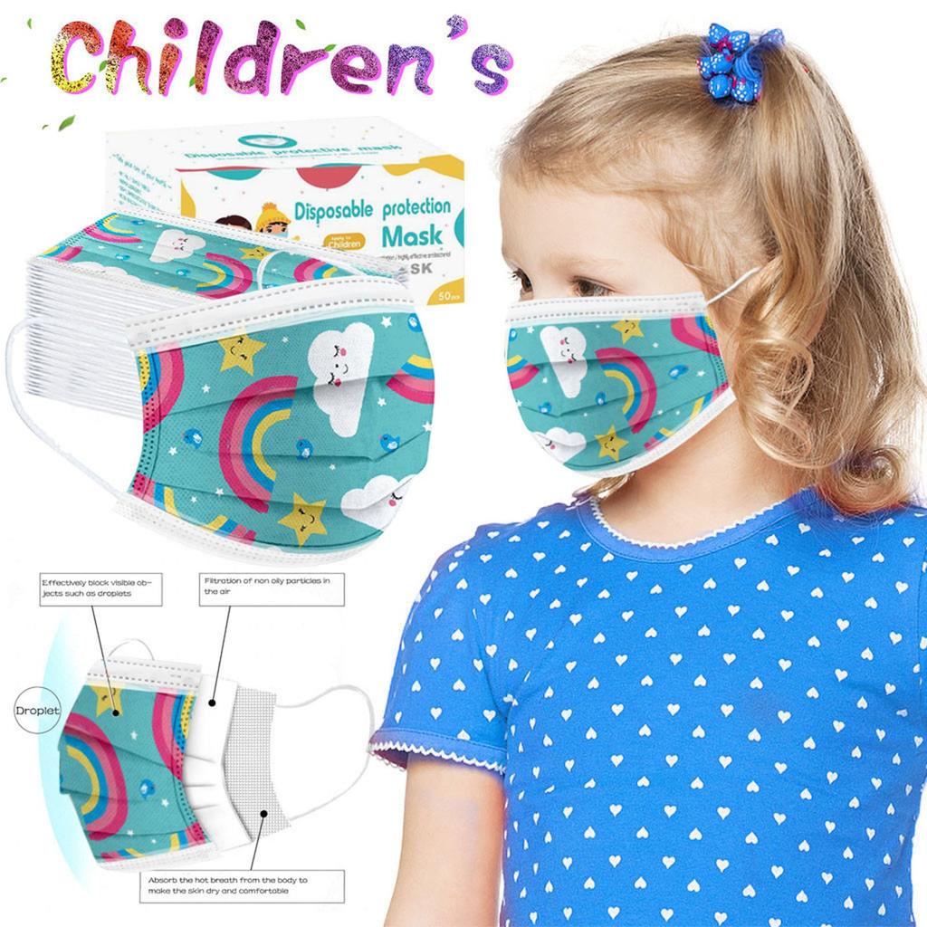 Детская маска Одноразовая маска для лица Промышленная трехслойная ушная петля