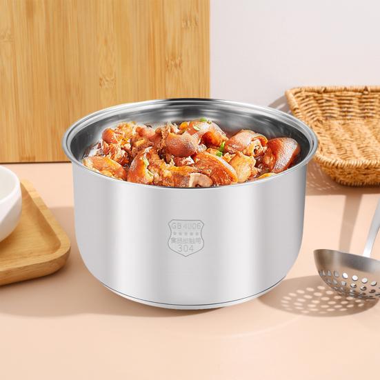 Сменная вставка для внутренней кастрюли рисоварки из нержавеющей стали с полированной поверхностью пищевого класса