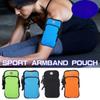 Breathable Mesh Waterproof Sports Armband Phone Case Arm Bags With Headset Hole Running Accessories