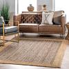 Natural Leonora Hand Woven Jute Area Rug