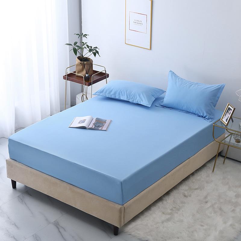 Юго-Восточная Азия однотонный двойной чехол для матраса и односпальная простыня комплект