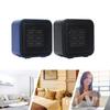 Stylish Fan Heater Reliable Heater Energy Saving Heater Electric Heating Device Mini Heater Suitable for Home Offices