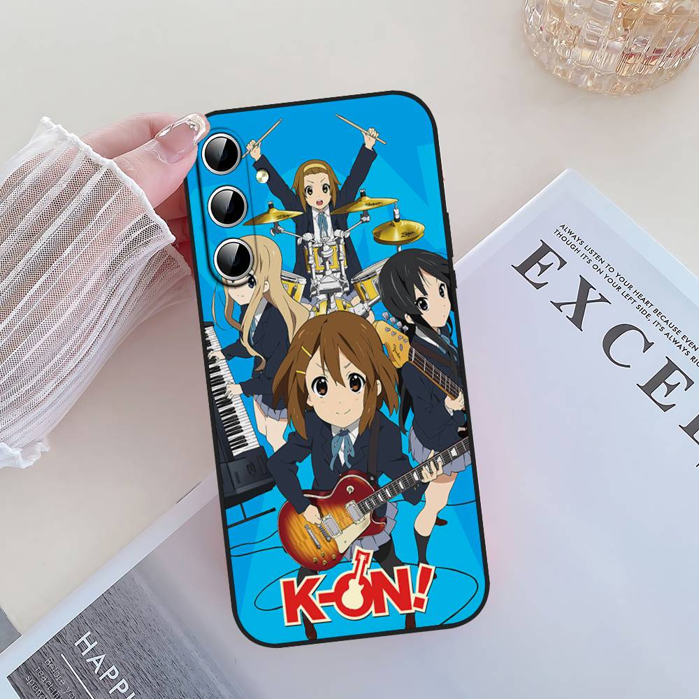 Аниме K-K-ON! Чехол для телефона Samsung Galaxy S21 S22 S23 S24ULTRA S25ULTRA FE Ultra Plus5G A52S S26 Мягкий чехол