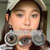 Eyeshare 1 пара серых зрачков для глаз, корейские коричневые контактные линзы, натуральные мягкие линзы, ежегодное использование, косметика